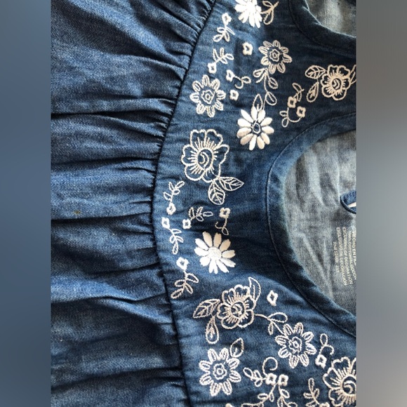 Wonder Nation Children’s Jean Style Top - Size 11-12 - Picture 9 of 13